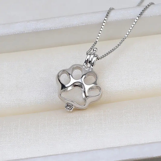 Paw Cage Necklace